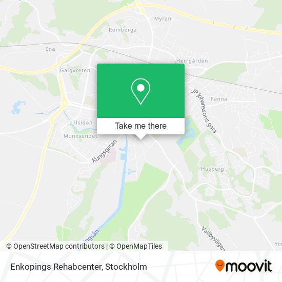 Enkopings Rehabcenter map