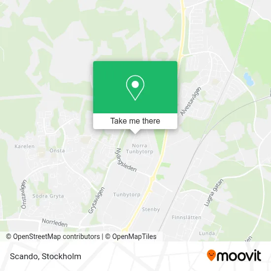 Scando map