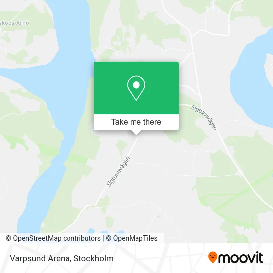 Varpsund Arena map