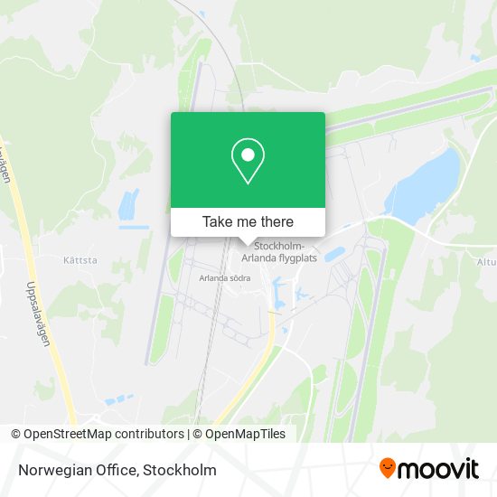 Norwegian Office map