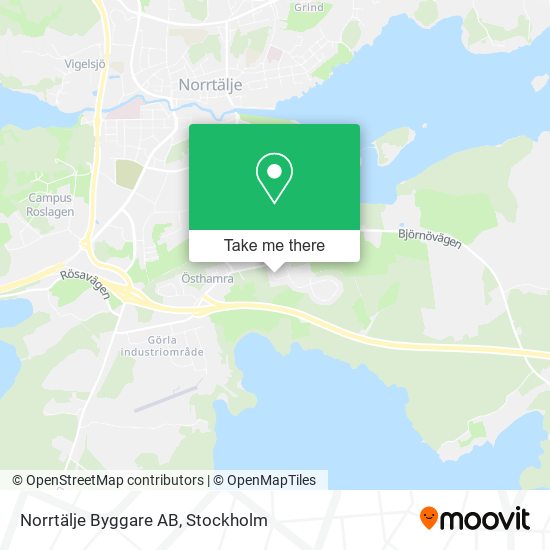 Norrtälje Byggare AB map