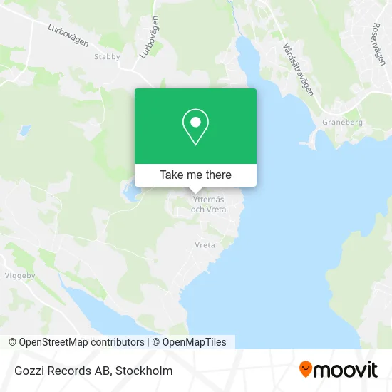 Gozzi Records AB map