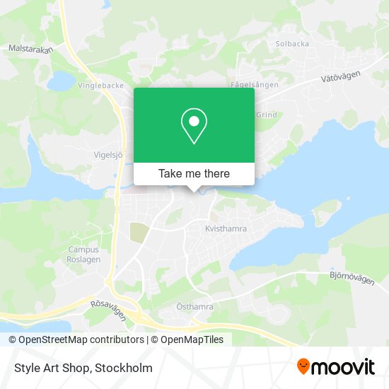 Style Art Shop map