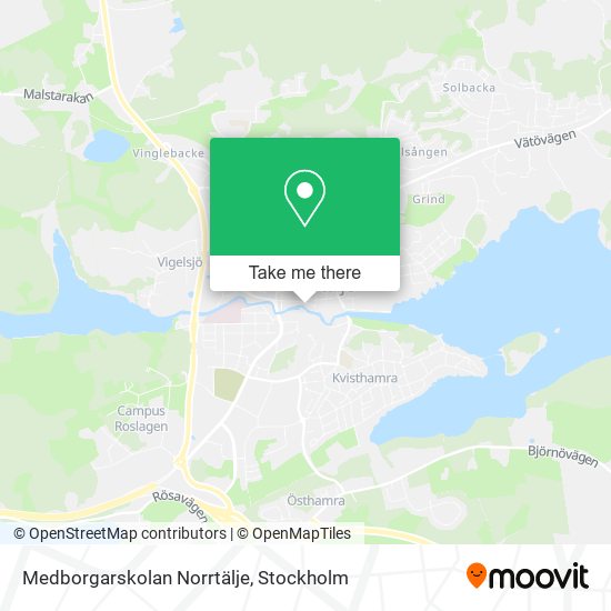 Medborgarskolan Norrtälje map