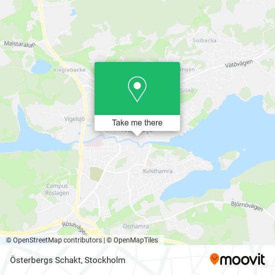 Österbergs Schakt map