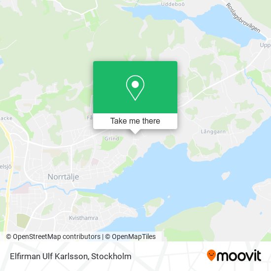 Elfirman Ulf Karlsson map