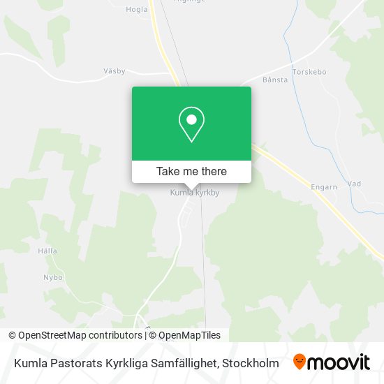 Kumla Pastorats Kyrkliga Samfällighet map