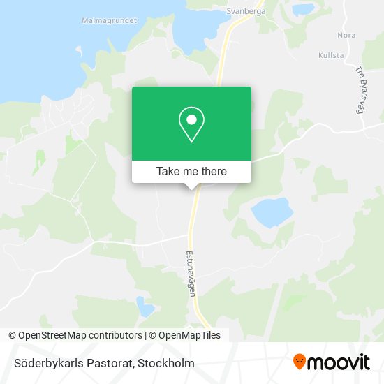 Söderbykarls Pastorat map