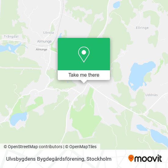 Ulvsbygdens Bygdegårdsförening map