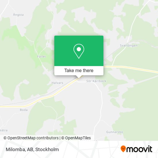 Milomba, AB map