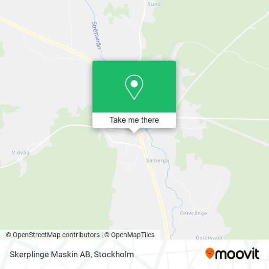 Skerplinge Maskin AB map