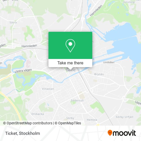 Ticket map