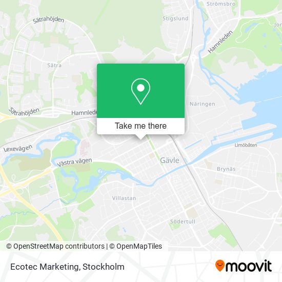 Ecotec Marketing map