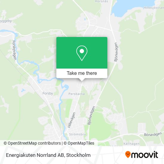 Energiakuten Norrland AB map