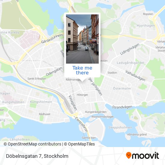 Döbelnsgatan 7 map