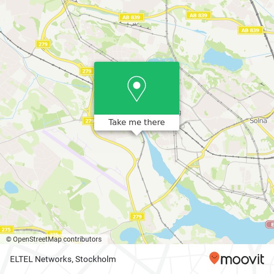 ELTEL Networks map