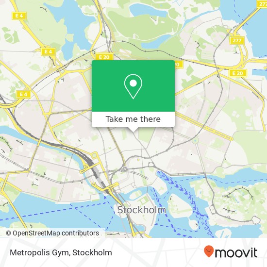 Metropolis Gym map