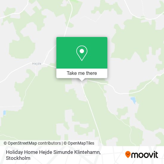 Holiday Home Hejde Simunde Klintehamn map