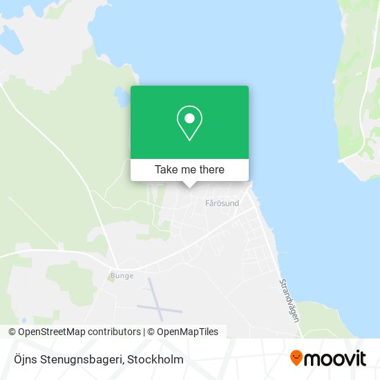 Öjns Stenugnsbageri map