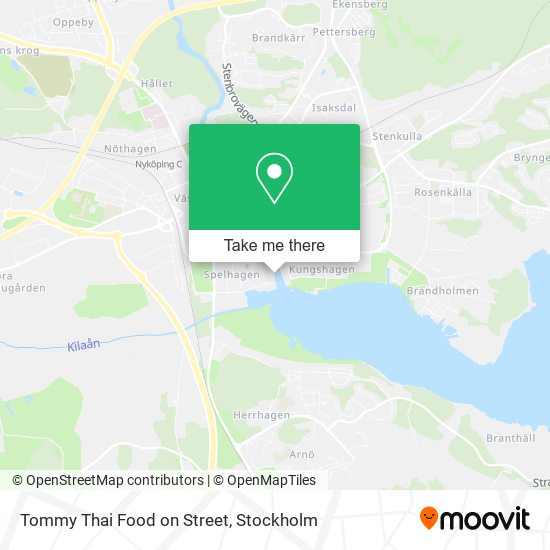 Tommy Thai Food on Street map