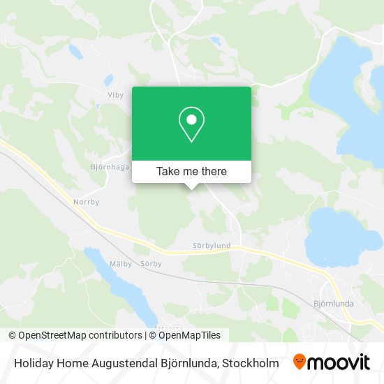 Holiday Home Augustendal Björnlunda map