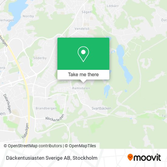 Däckentusiasten Sverige AB map