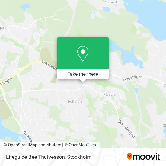 Lifeguide Bee Thufvesson map