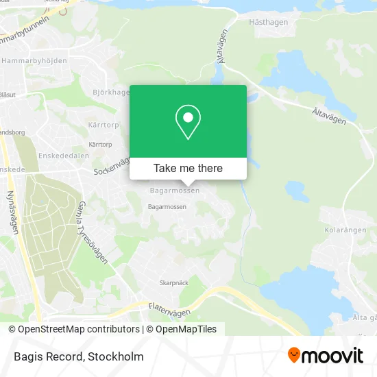 Bagis Record map
