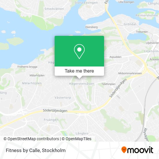 Fitness by Calle map
