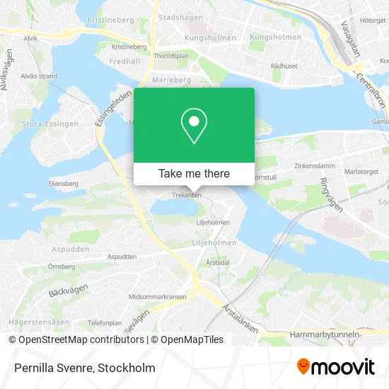Pernilla Svenre map