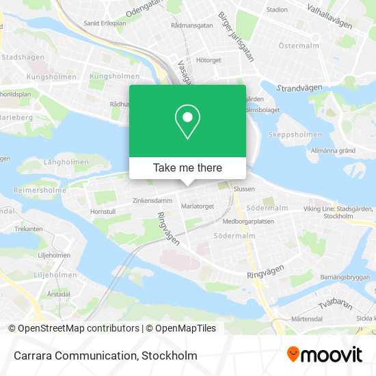 Carrara Communication map