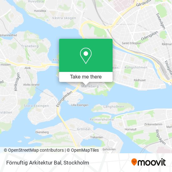 Förnuftig Arkitektur Bal map