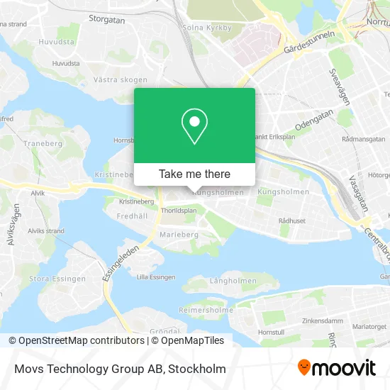 Movs Technology Group AB map