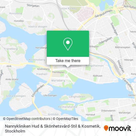 Nannykliniken Hud & Skönhetsvård-Stil & Kosmetik map