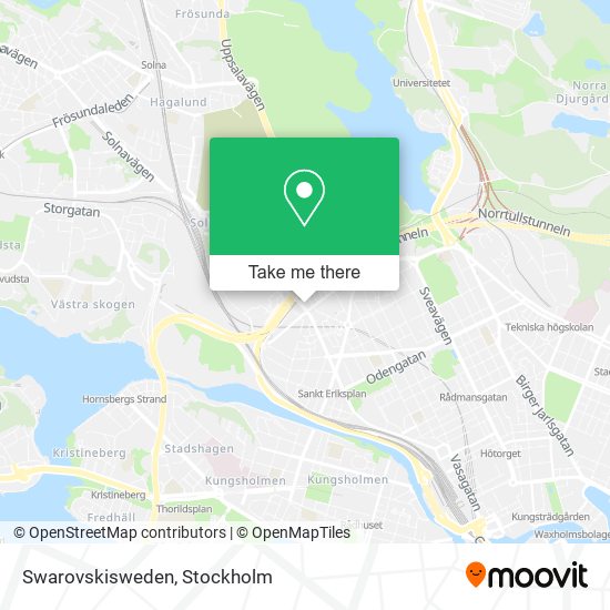 Swarovskisweden map