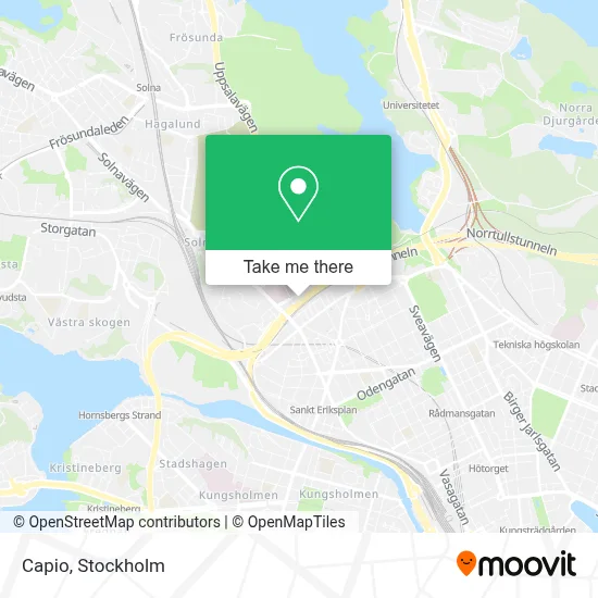 Capio map