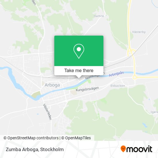 Zumba Arboga map