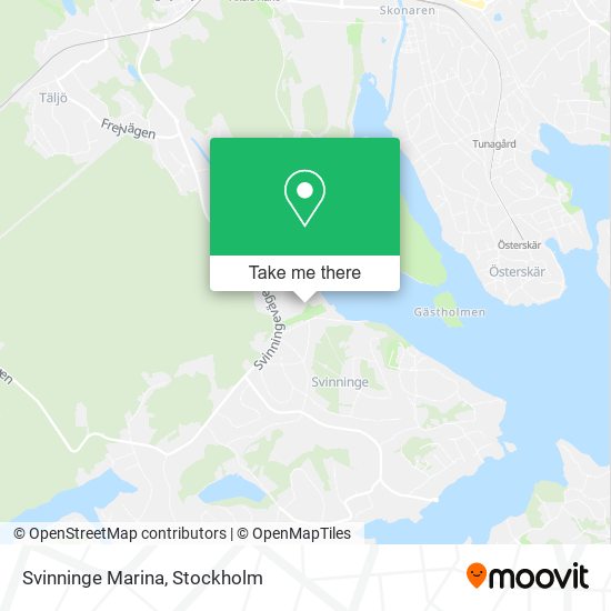 Svinninge Marina map