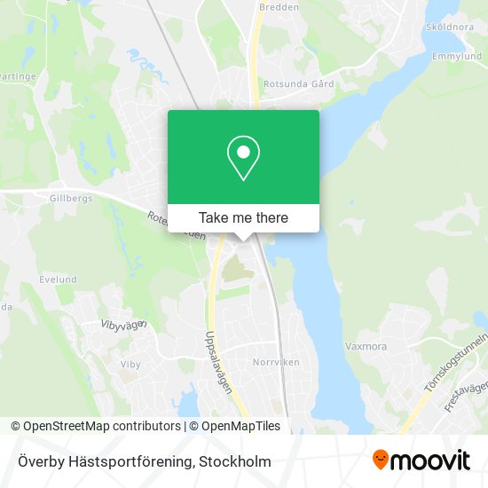 Överby Hästsportförening map