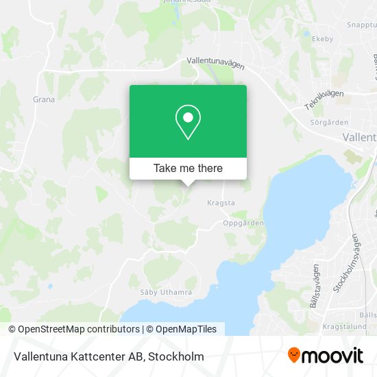 Vallentuna Kattcenter AB map