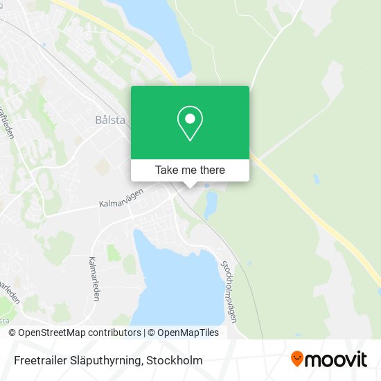 Freetrailer Släputhyrning map