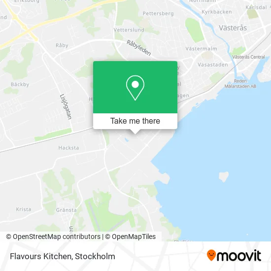 Flavours Kitchen map