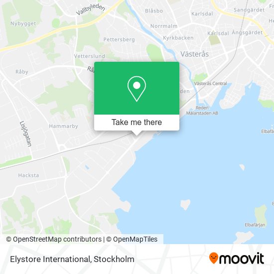 Elystore International map