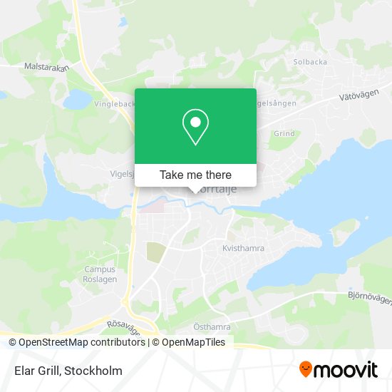 Elar Grill map