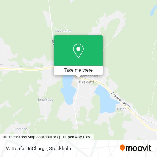 Vattenfall InCharge map