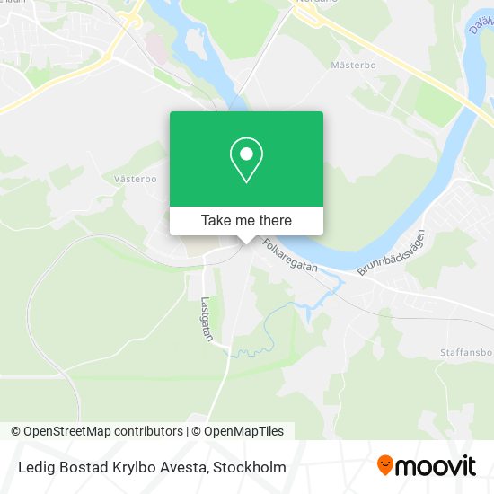 Ledig Bostad Krylbo Avesta map