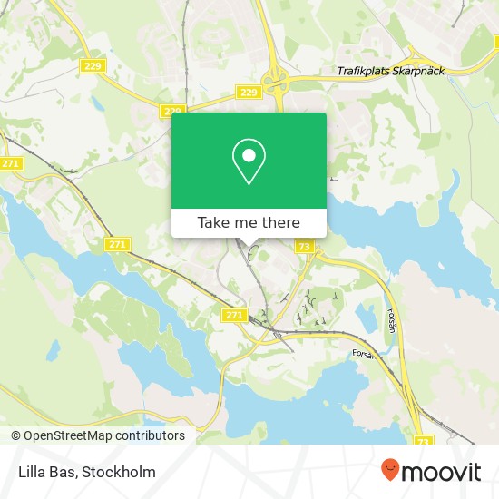 Lilla Bas map