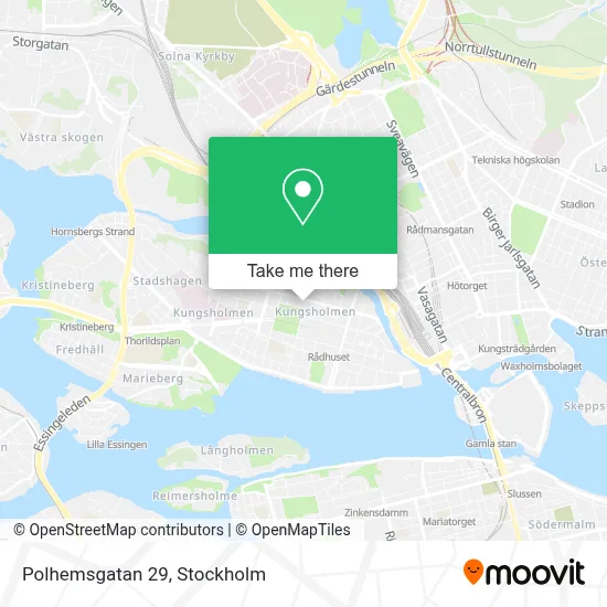 Polhemsgatan 29 map