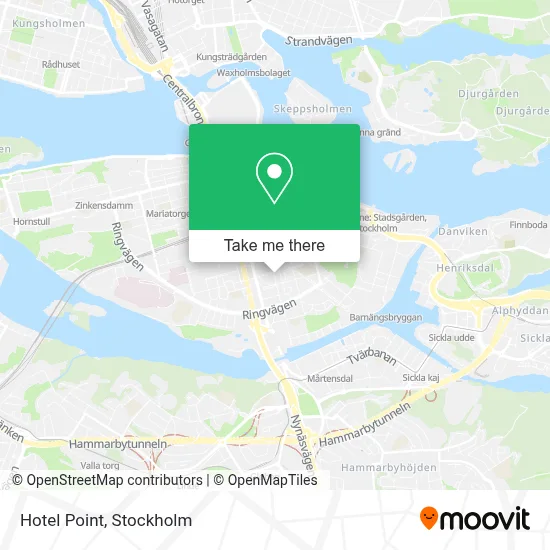 Hotel Point map