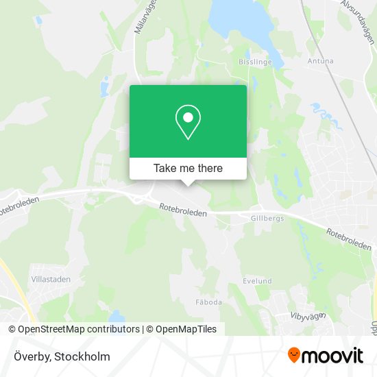 Överby map